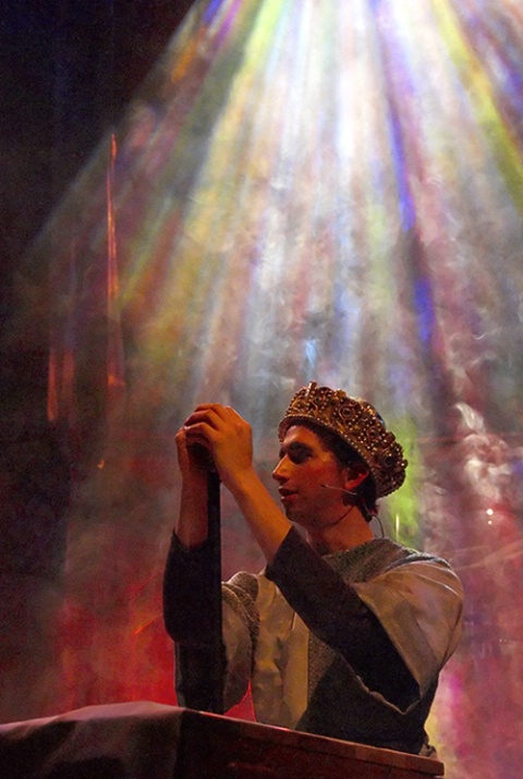Pippin - Charlemagne at prayer