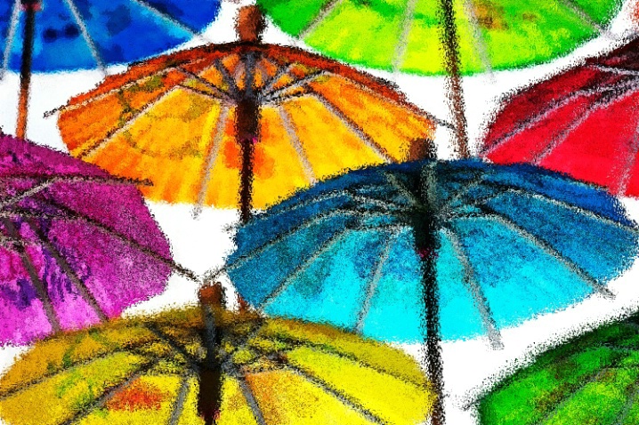 Under the Umbrellas