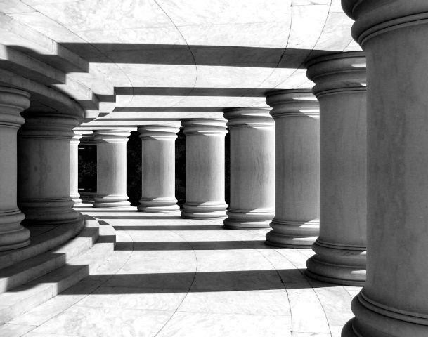 Jefferson Memorial Abstract