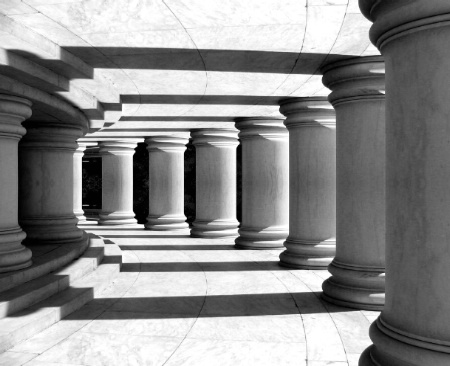 Jefferson Memorial Abstract