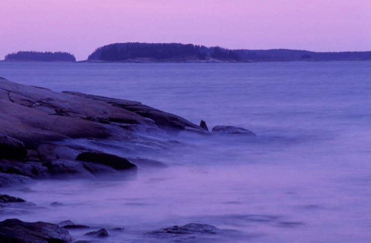 Maine Coast at Sunrise