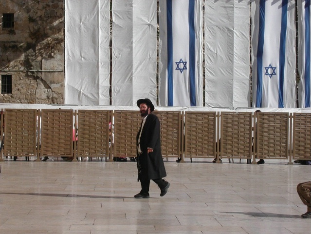 Hasidic at Western Wall