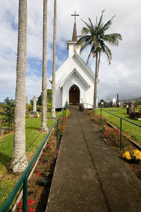 St. Augustine's Church, North Kohala 2-16-06 - ID: 1848925 © Robert A. Burns