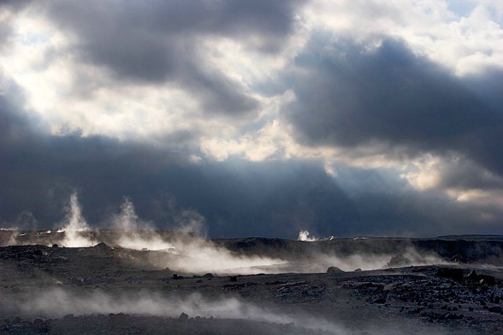 Steam Vents Halema'uma'u Crater 2-14-06 - ID: 1848942 © Robert A. Burns