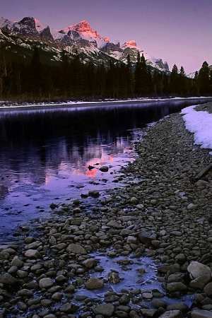 Morning Embers- Bow River