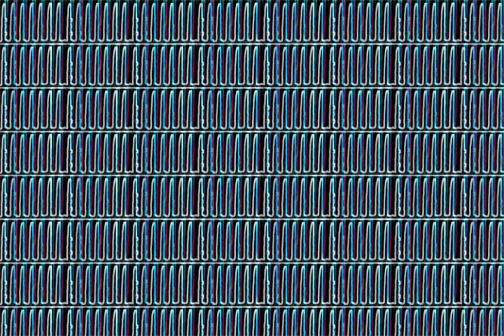Fence Pattern Glow