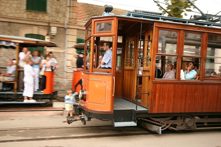 Mallorca streetcar, Spain