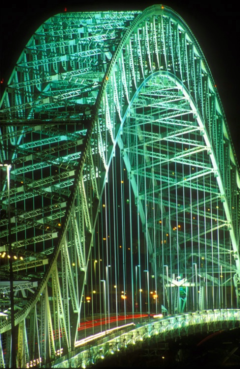 Runcorn Bridge, Cheshire, England