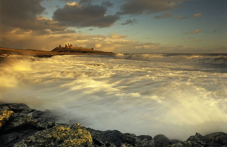 Dunstanburgh Castle, Northumberland, England