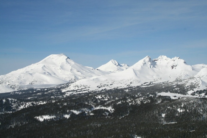 South Sister, Middle Sister and Broken Top