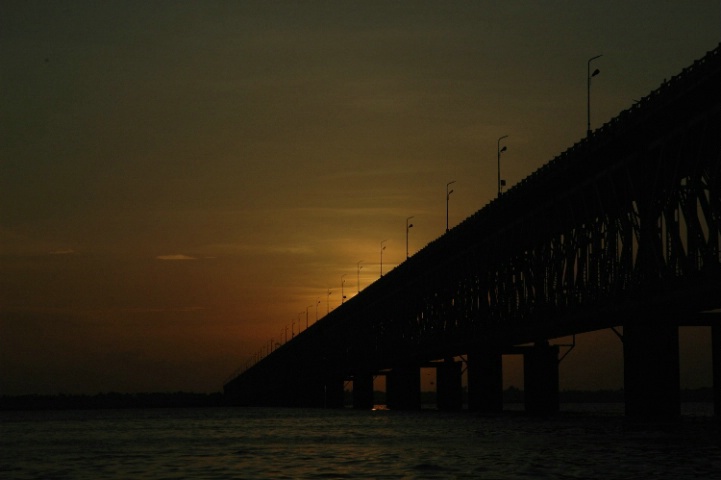 Bridge at sunset!