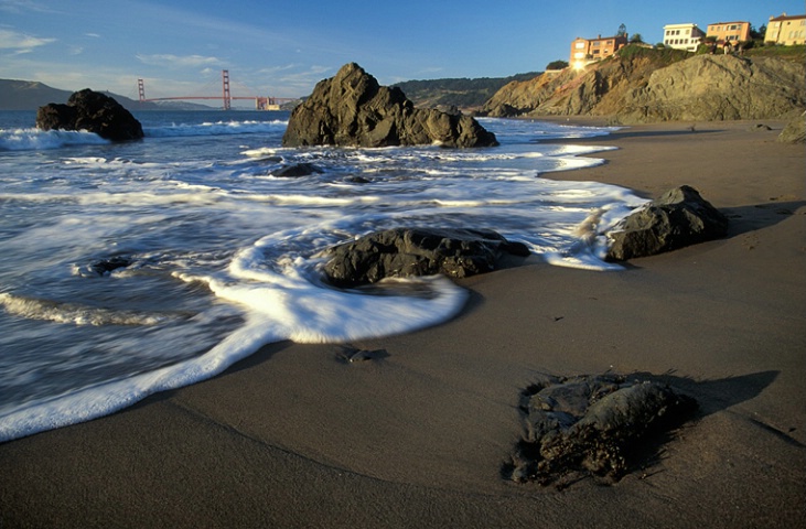 China Beach, California.