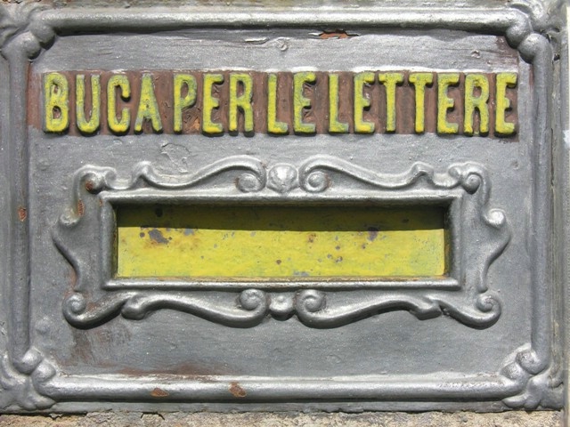 "Mouth for the Letter" mailbox