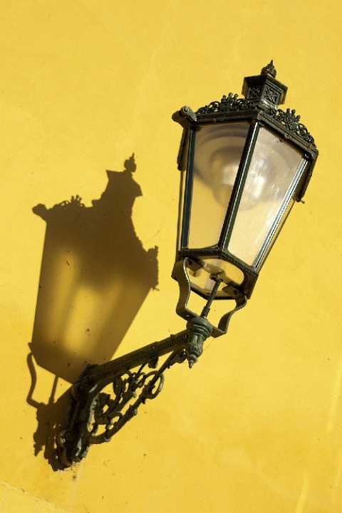 Prague Street Lamp, Early Morning
