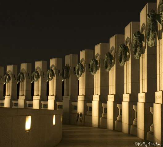 WWII Monument  Night II