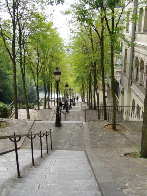 Steps at Montmartre