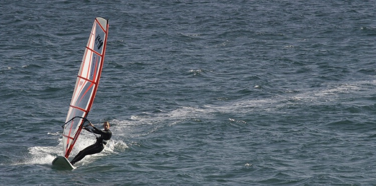 Windsurfing at Mounts Bay