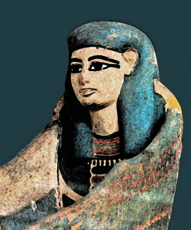 Lady, Egyptian Museum, Cairo