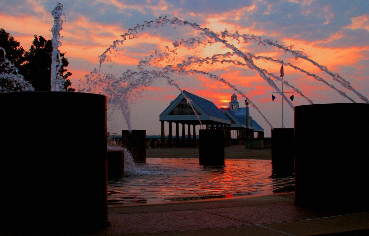 Foutain Sunrise/Charleston,SC