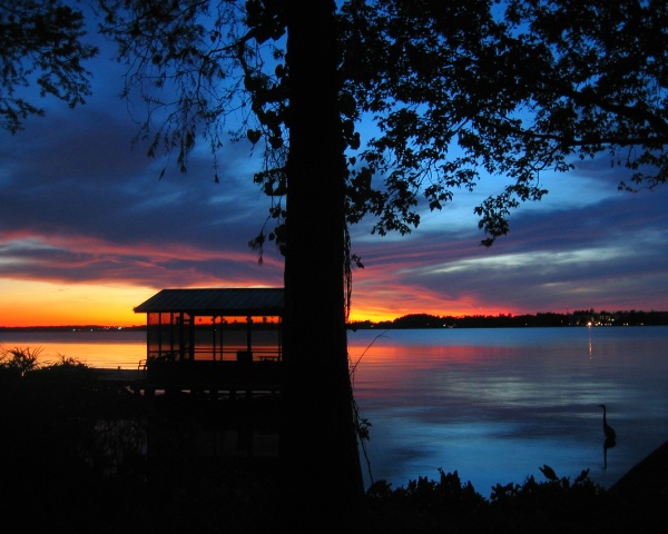 Lake Tarpon Sunset