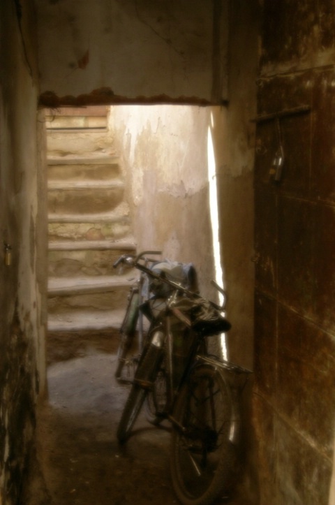 Bicycles in Rabat Alley