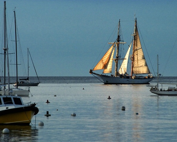 Sunrise Sail at Rockport