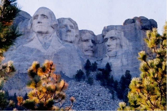 Mount Rushmore in Color