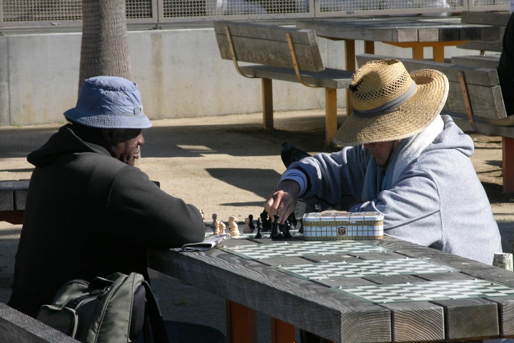 Chess, Santa Monica Pier