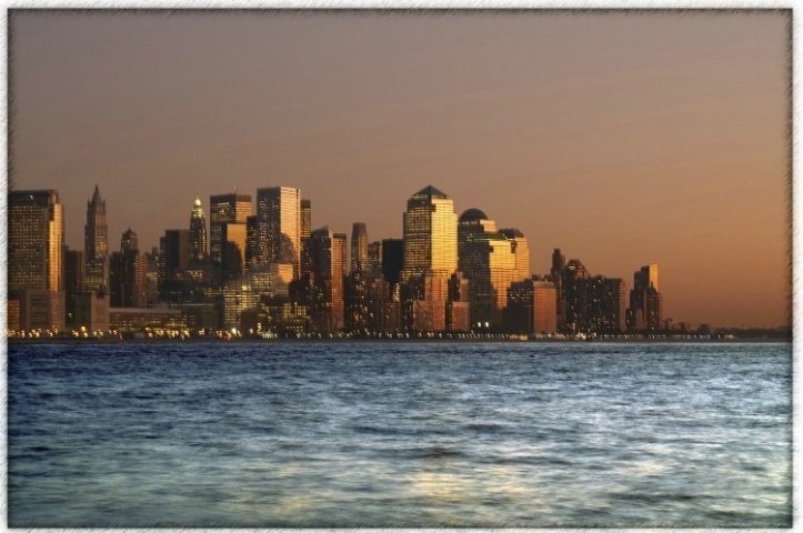 New York Skyline at 8.08 - 2.0 @ f 11  ISO 100