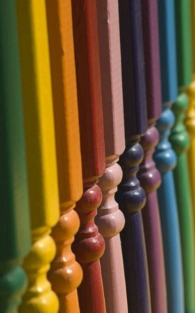Colorful Pegs - Cropped
