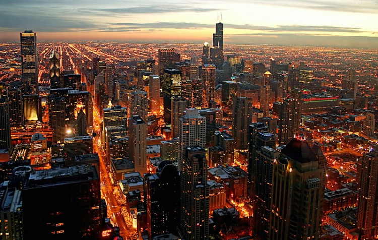 Chicago at Night