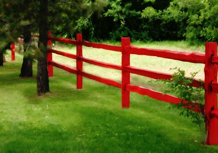 Red Fence