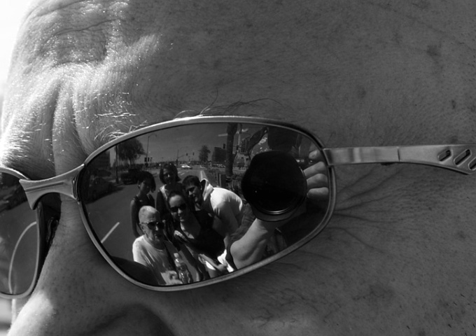 Reflection Of A Family Portrait