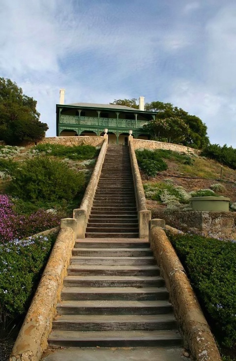 Steps Up To The Old House