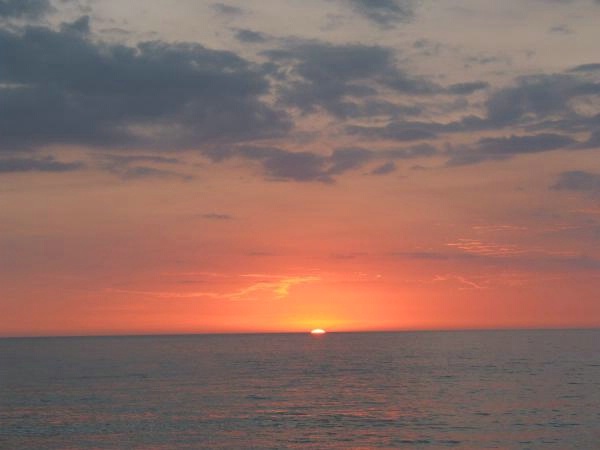 Sunset off Indian Rocks Beach, FL