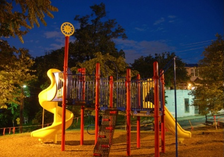 Playground at Night -- Custom WB
