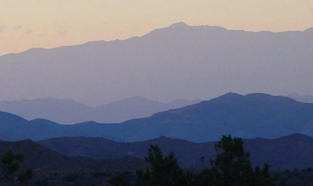 Mojave Desert Sunset