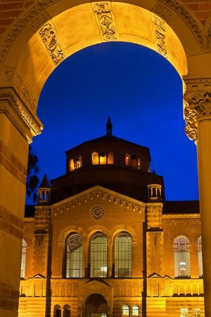 UCLA Powell Library at Twilight #6