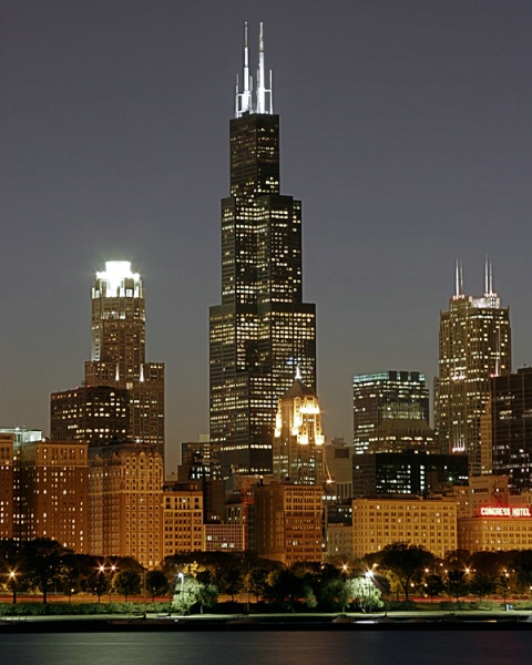 Sears Tower at Dusk