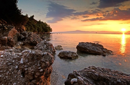 Rocky beach