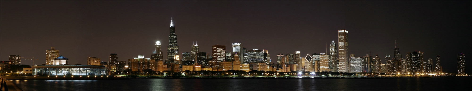 Evening Chicago Cityscape