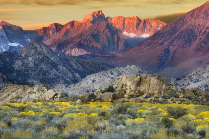 EASTERN SIERRA SUNRISE-CALFORNIA