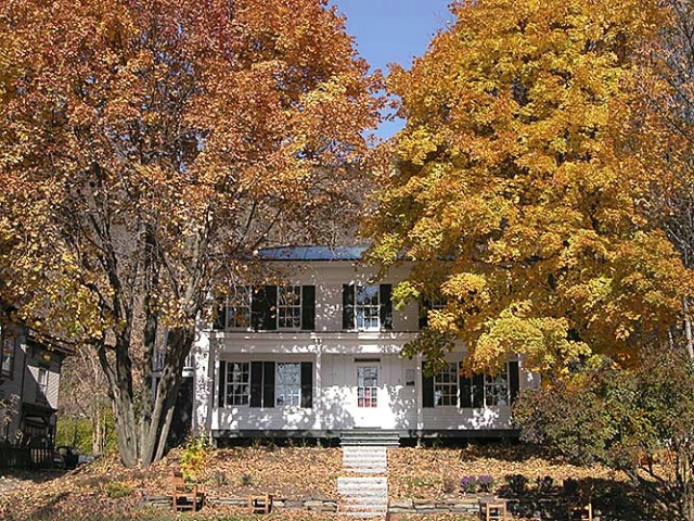 Montpellier House in Autumn