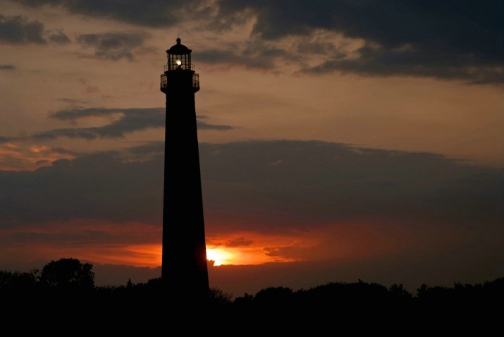 Cape May Lighthouse at Sunset - ID: 2187537 © Don Johnson