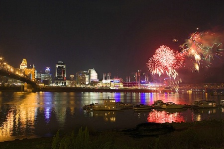 Great American Ballpark Fireworks