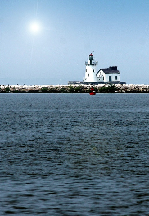 Light House on Lake Erie