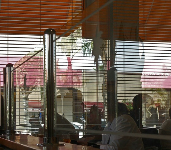 Lunch on El Paseo. 