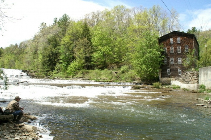 Wiscoy Gristmill In Wiscoy NY