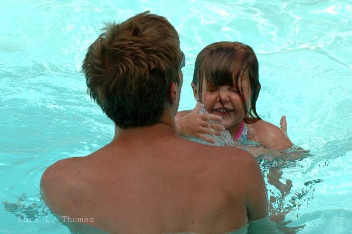 Swimming Lesson Joy