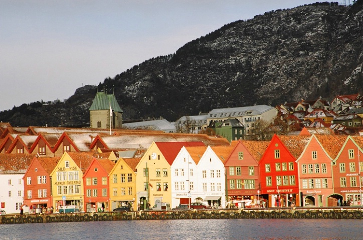 Shops by the Fjord in Bergen